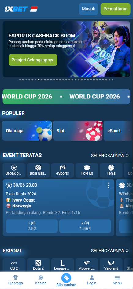 1xBet Indonesia